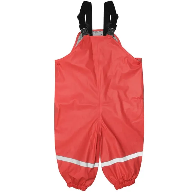 Silly Billyz Waterproof Overall Red X-LARGE