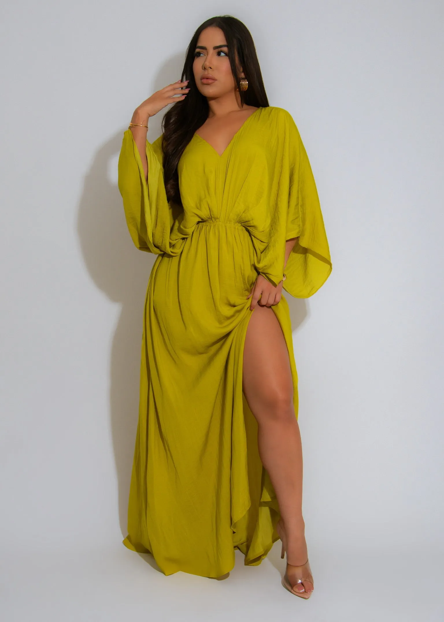 Siren’s Allure Maxi Dress Green