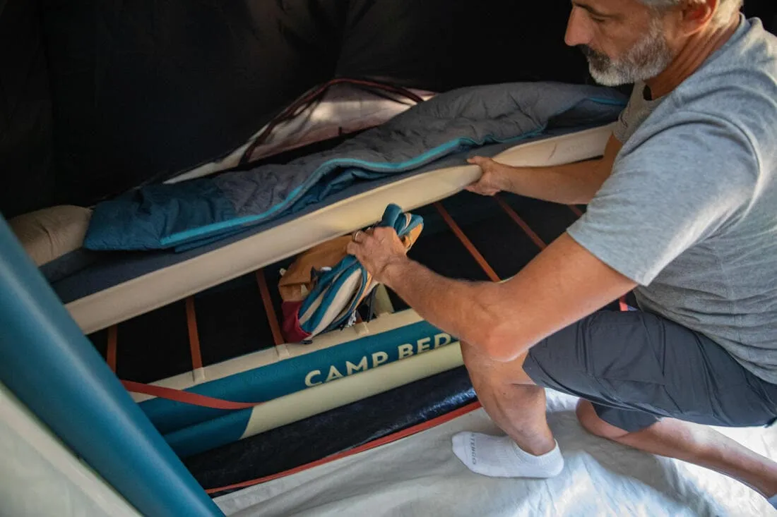 SOMMIER GONFLABLE DE CAMPING - CAMP BED AIR 70 CM - 1 PERSONNE