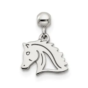 Sterling Silver Mio Memento Dangle Horse Charm