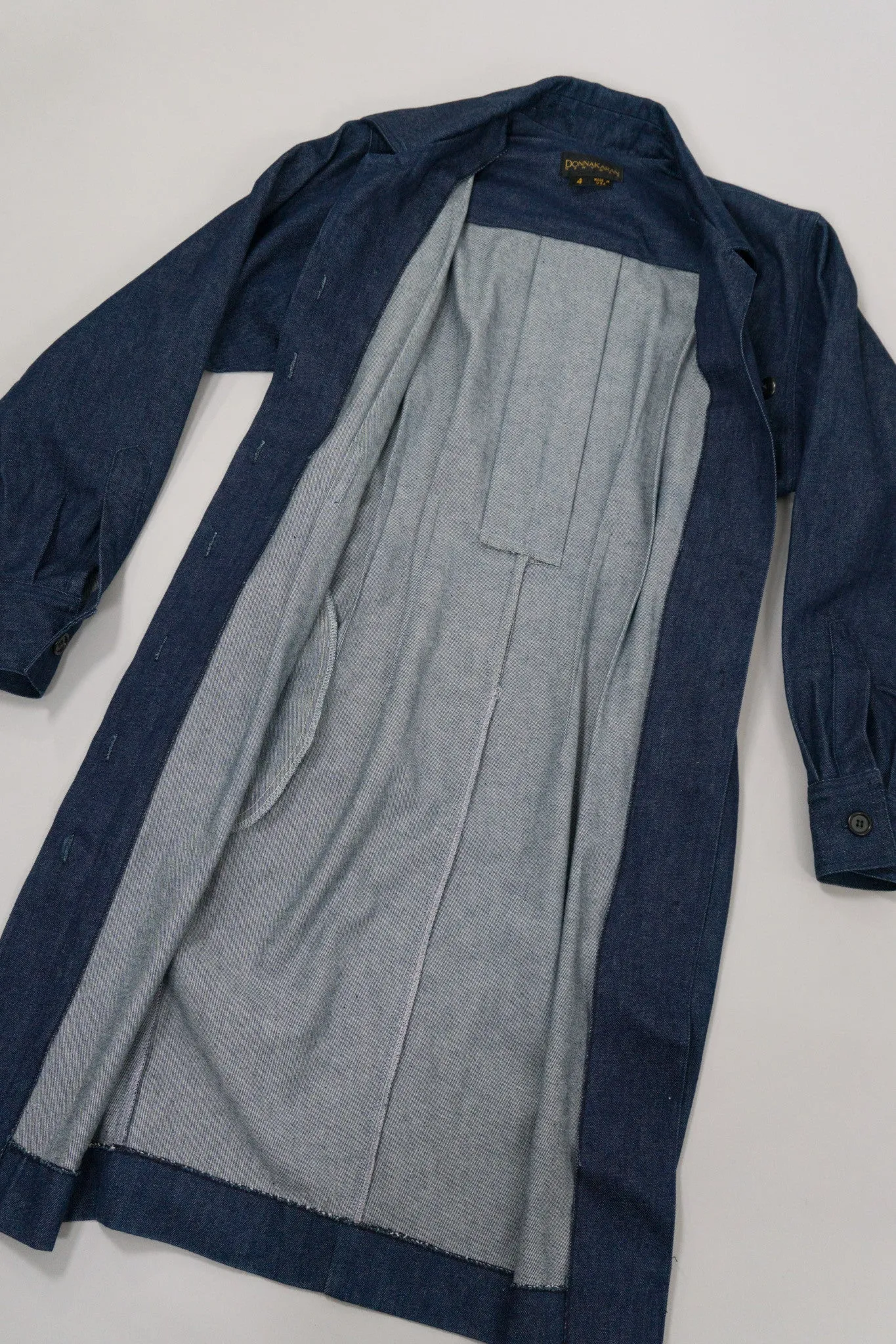 Structured Denim Dress