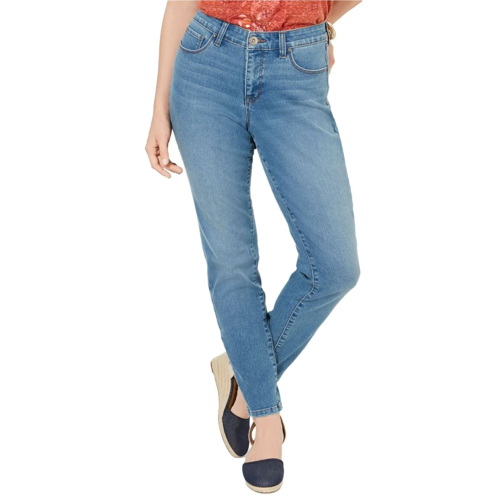 Style & Co. Women's Curvy Fit Skinny Jeans
