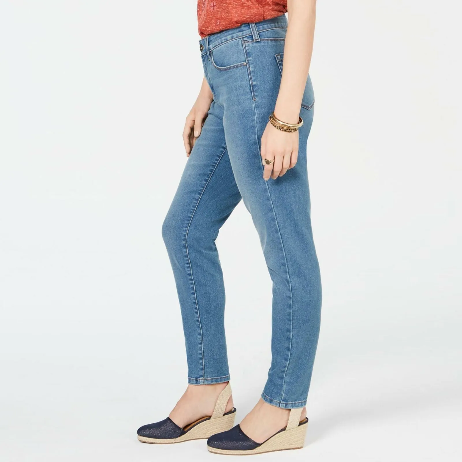 Style & Co. Women's Curvy Fit Skinny Jeans