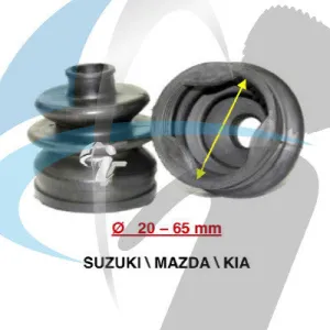 SUZUKI / KIA / MAZDA CV BOOT 20MM-65MM INNER