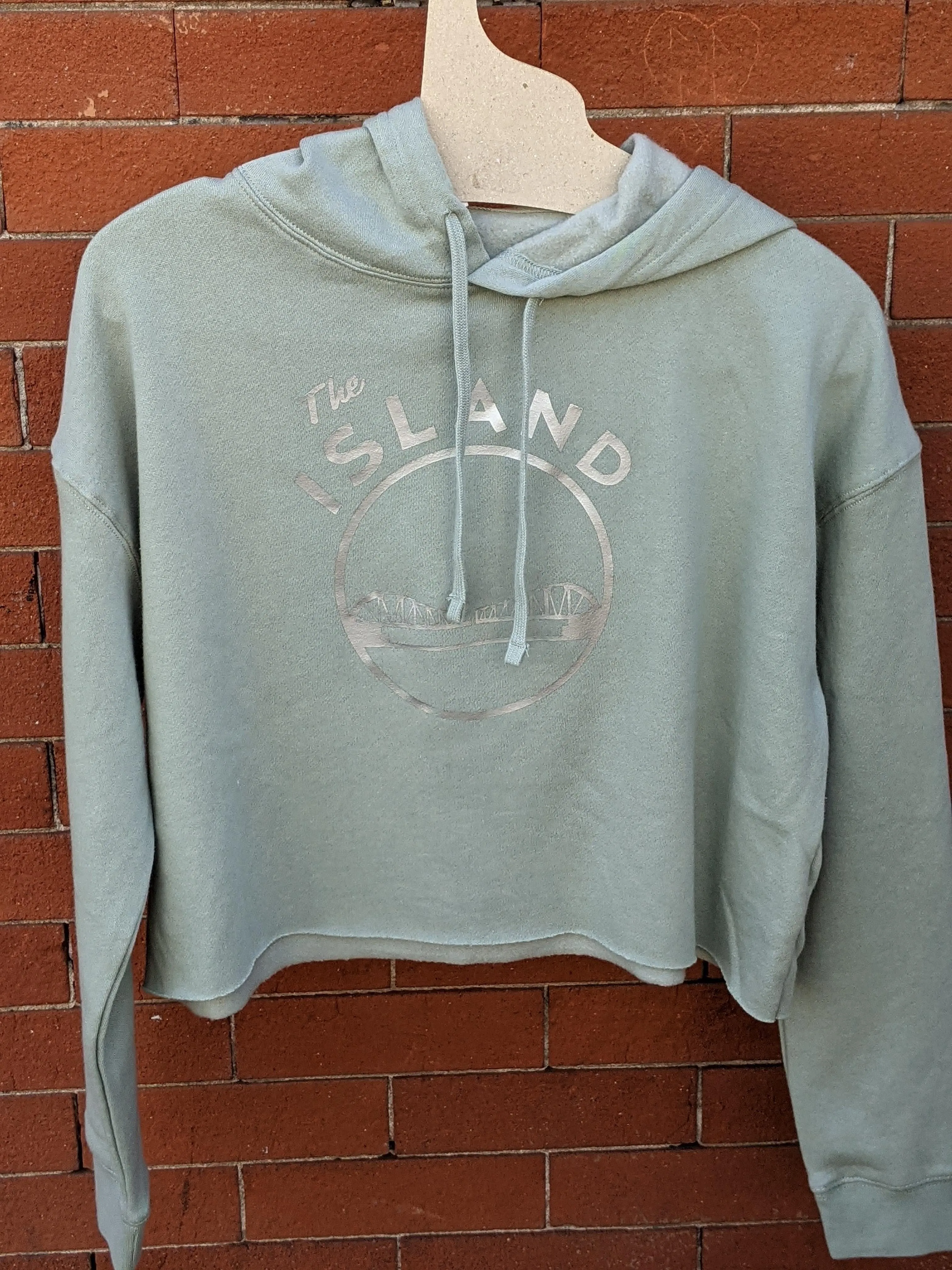 THE ISLAND ADULT CROPPED HOODIE