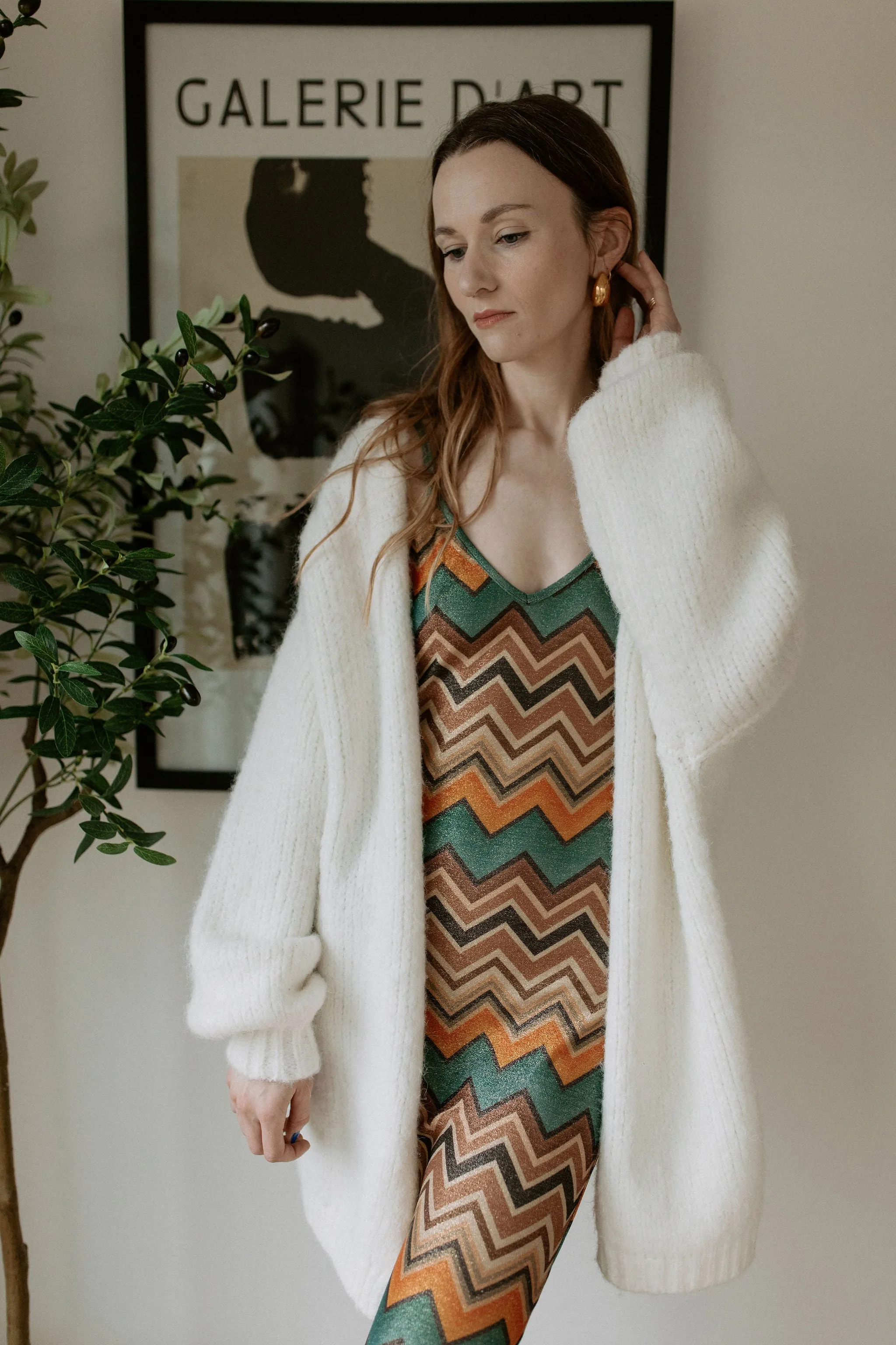 The Marlowe Cardigan - Snow