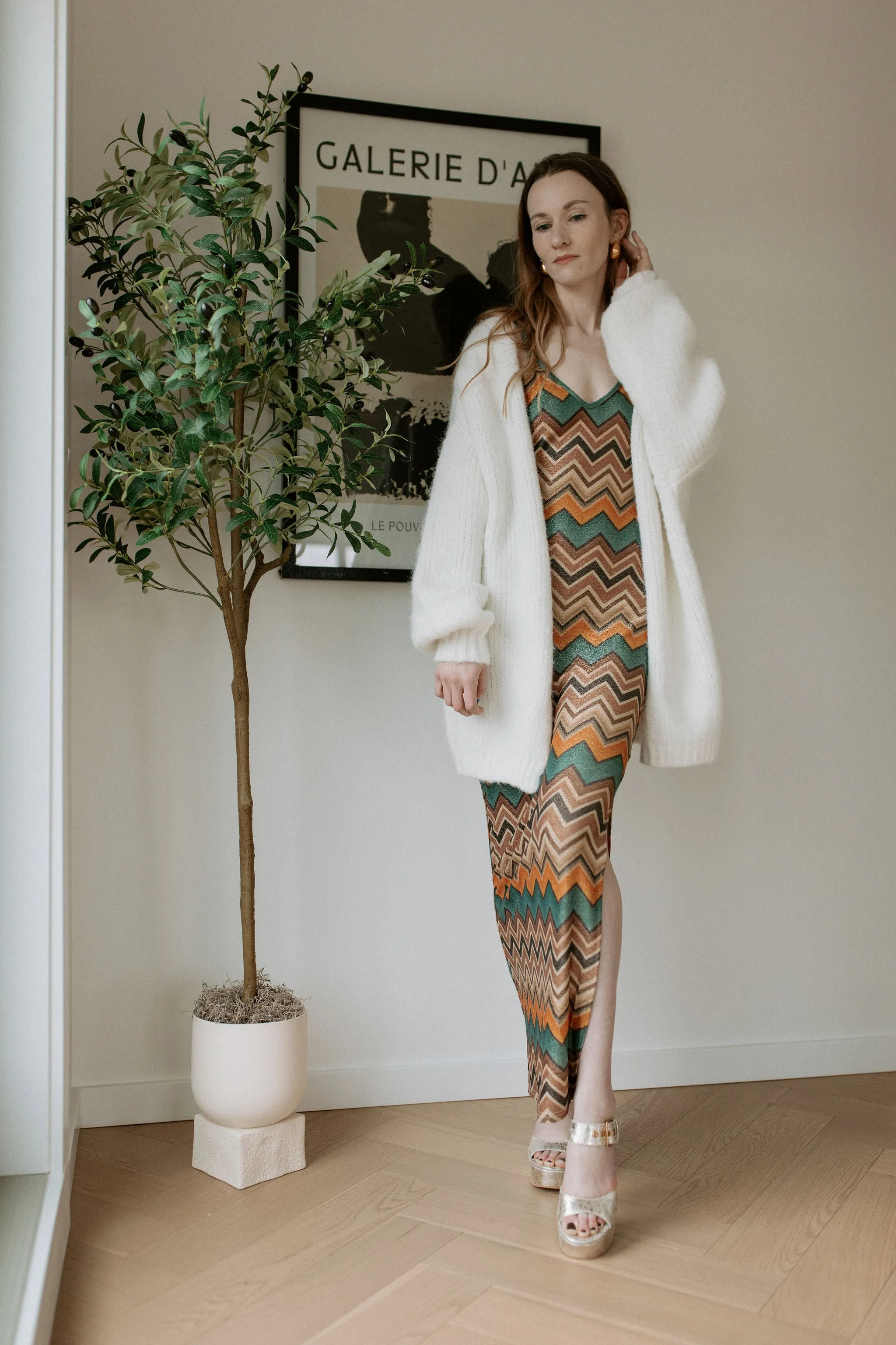 The Marlowe Cardigan - Snow