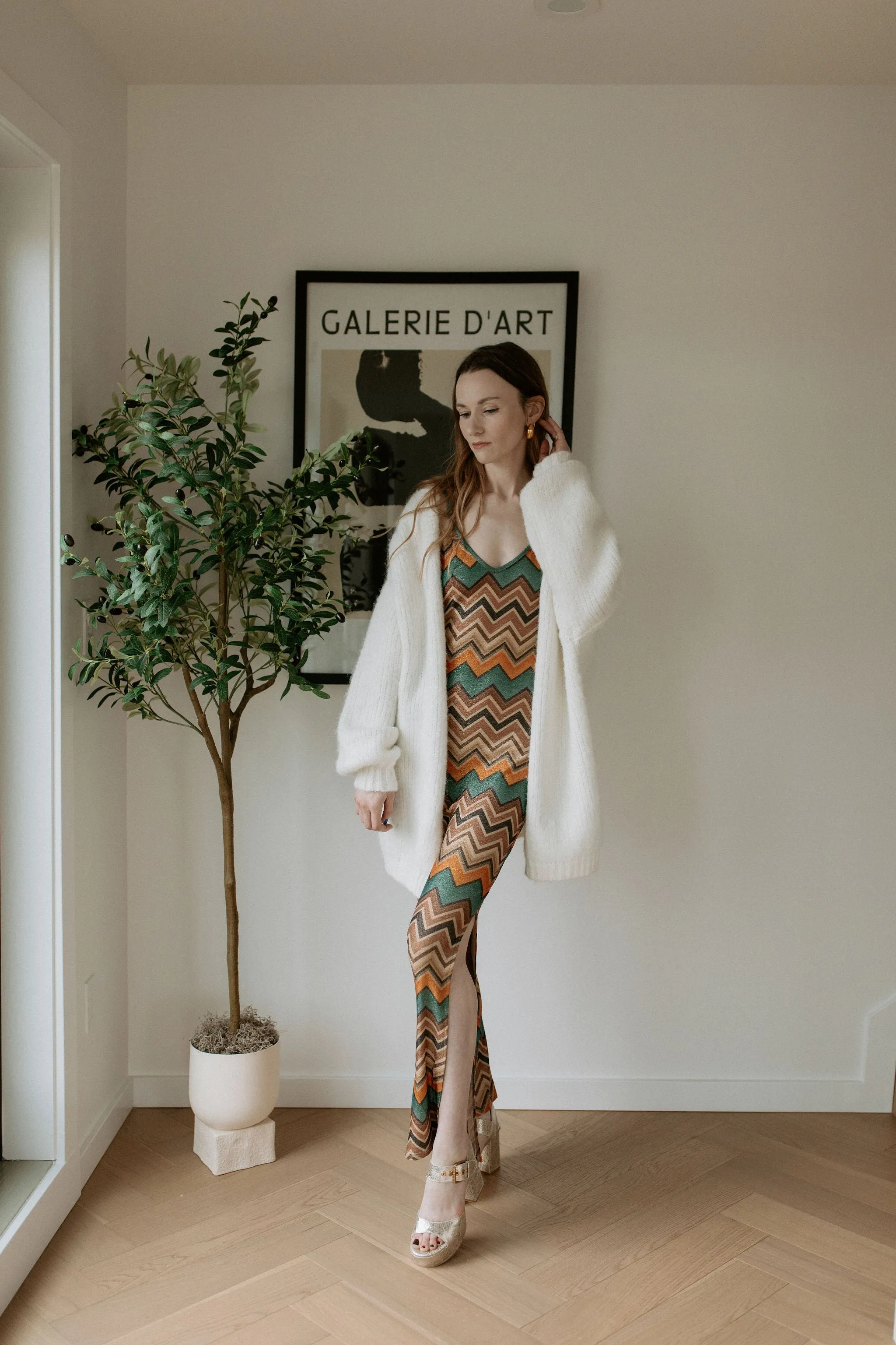 The Marlowe Cardigan - Snow