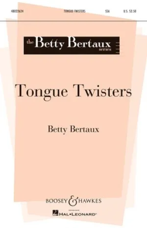 TONGUE TWISTERS SSA