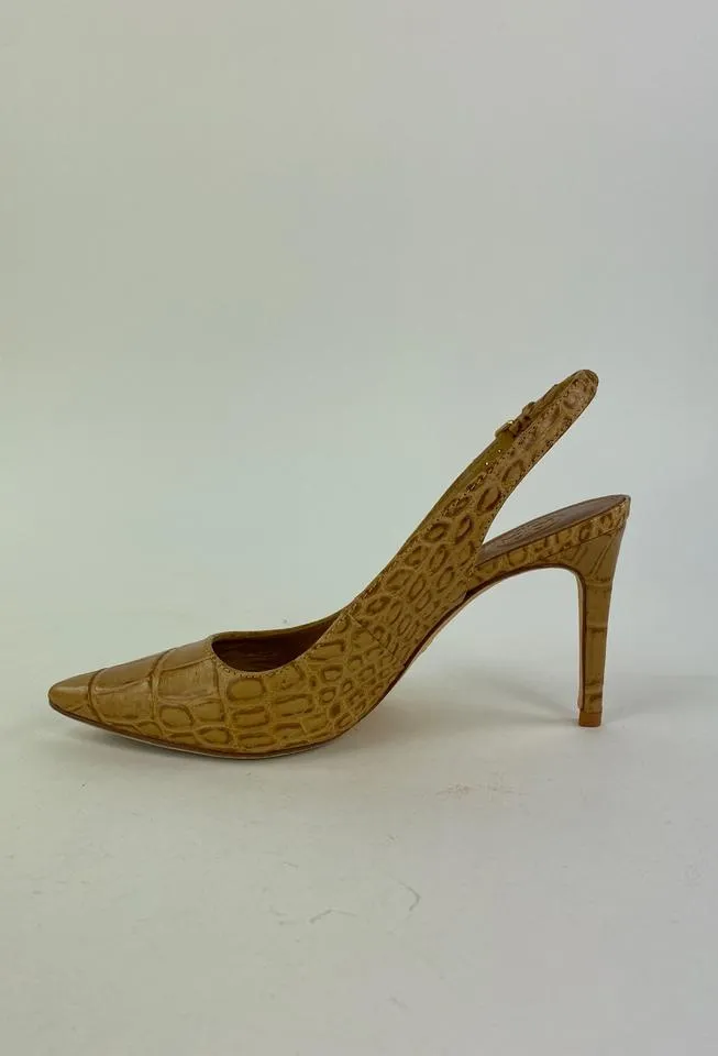 Tory Burch SZ6.5 Embossed Kitten Heels 6TBL1127