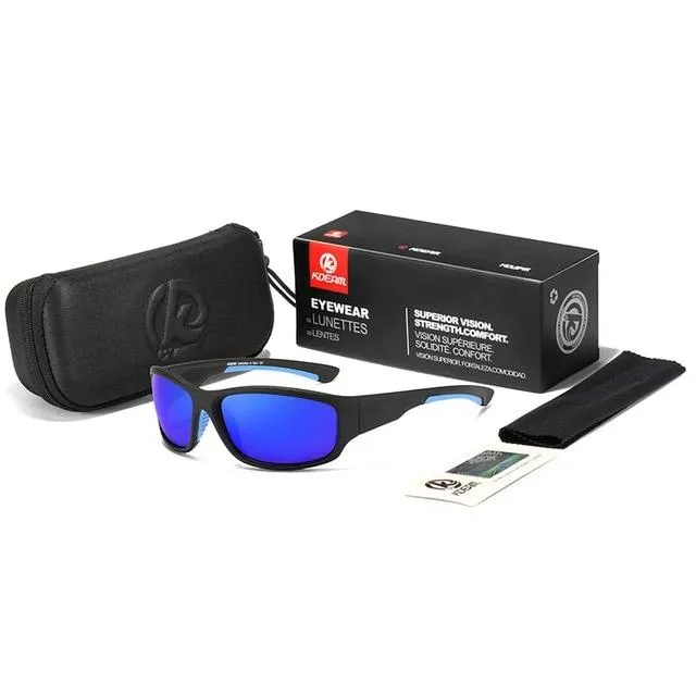 Unbreakable TR90 Sport  Men Excellent Outdoor Sunglasses