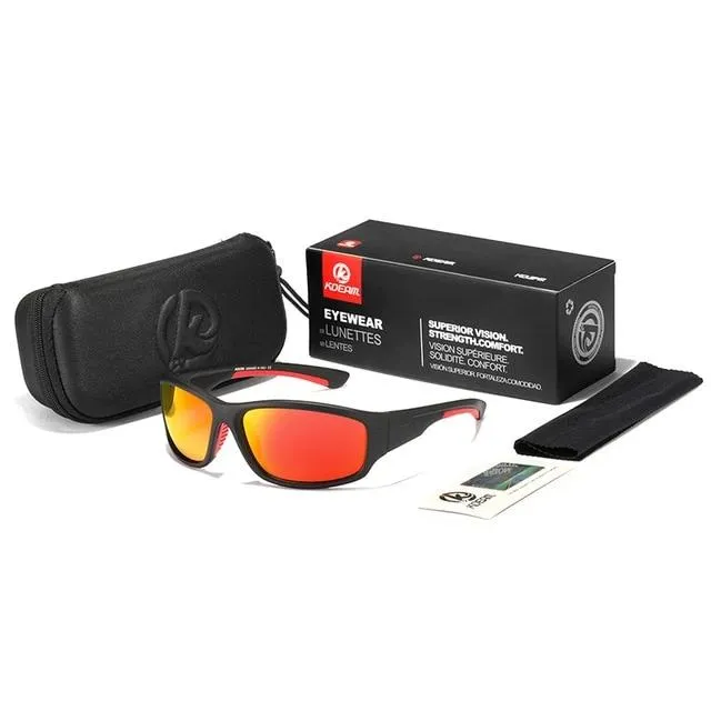 Unbreakable TR90 Sport  Men Excellent Outdoor Sunglasses