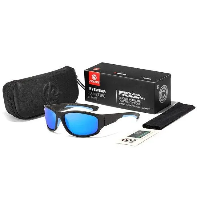 Unbreakable TR90 Sport  Men Excellent Outdoor Sunglasses