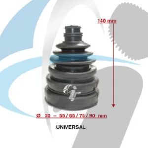 UNIVERSAL CV BOOT 20MM-55/65/75/90MM X