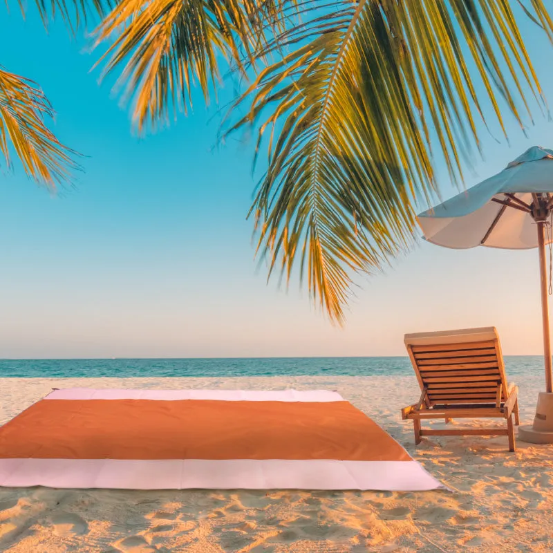 Upgrade Magic Sand Mat Beach Sandless Outdoor Waterproof Beach Mat