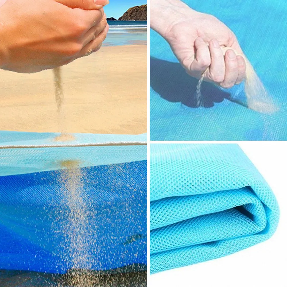 Upgrade Magic Sand Mat Beach Sandless Outdoor Waterproof Beach Mat