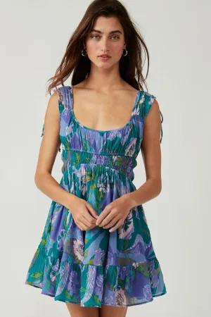 VERNON MINI DRESS- RIVER COMBO