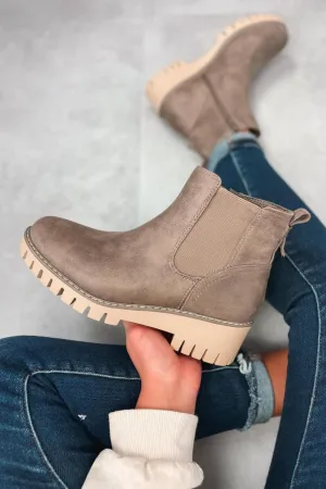 Very G Pasadena Bootie •Taupe•