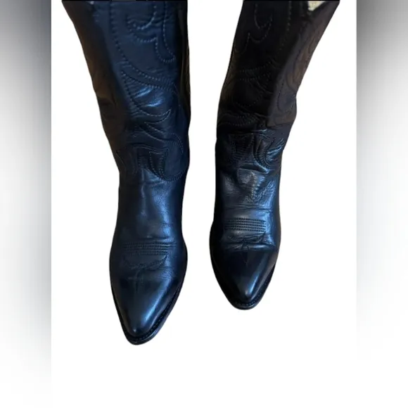 Vintage Stewart Boot Co 1977 Handmade Men’s  Cowboy *Beautiful Leather Size 8B