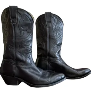 Vintage Stewart Boot Co 1977 Handmade Men’s  Cowboy *Beautiful Leather Size 8B