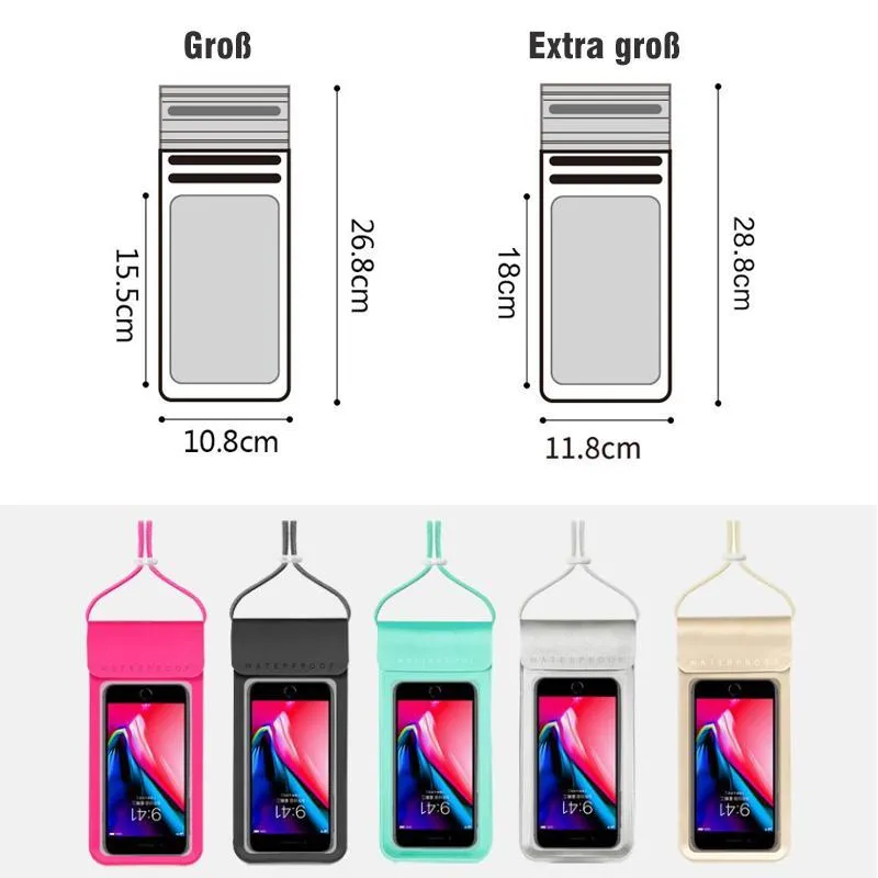 Wasserdichte Tasche für Handys