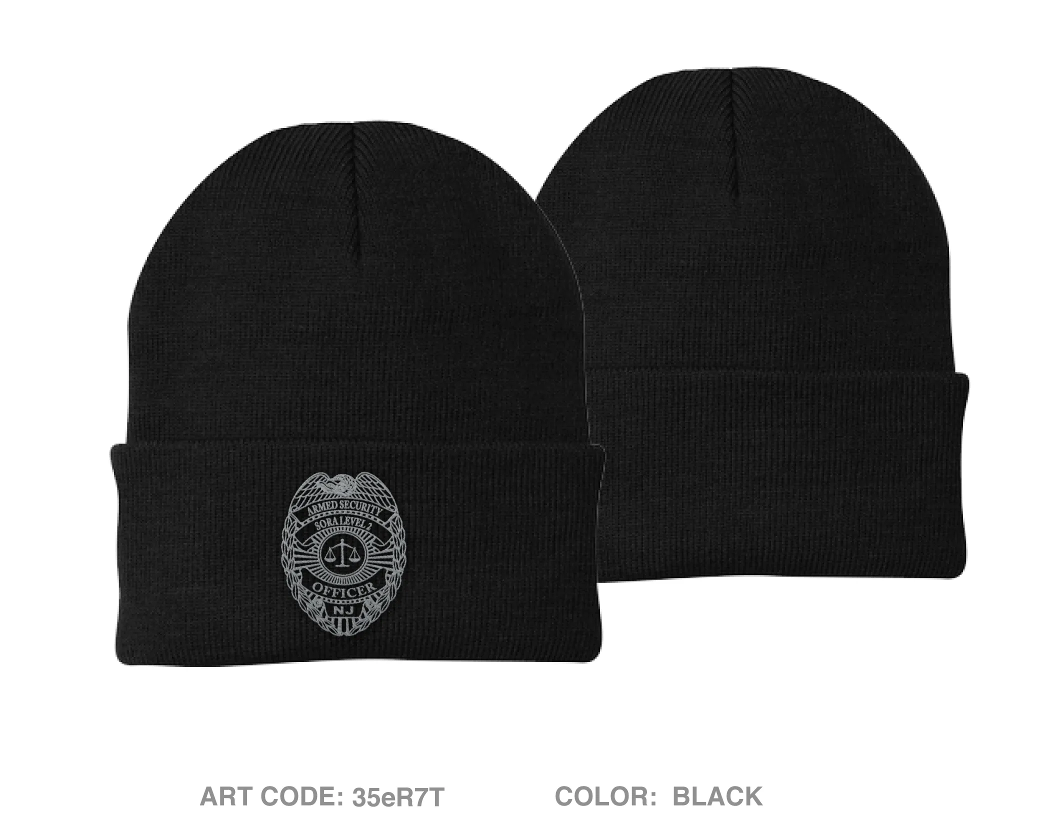 Wildcard1776 Embroidered Knit Beanie - 35eR7T