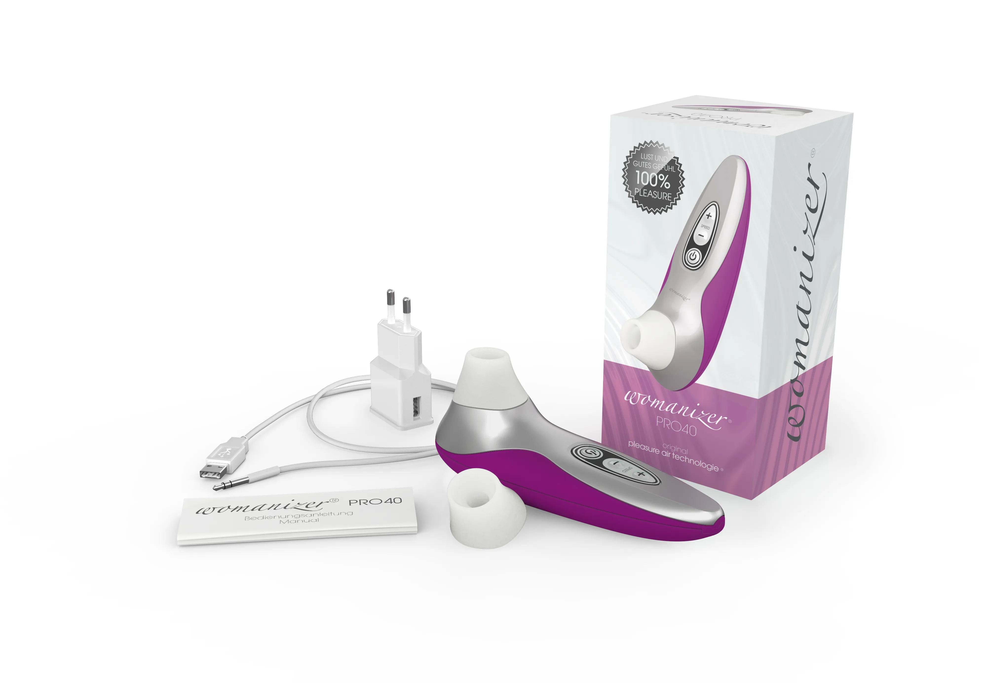 Womanizer Pro40 - Magenta