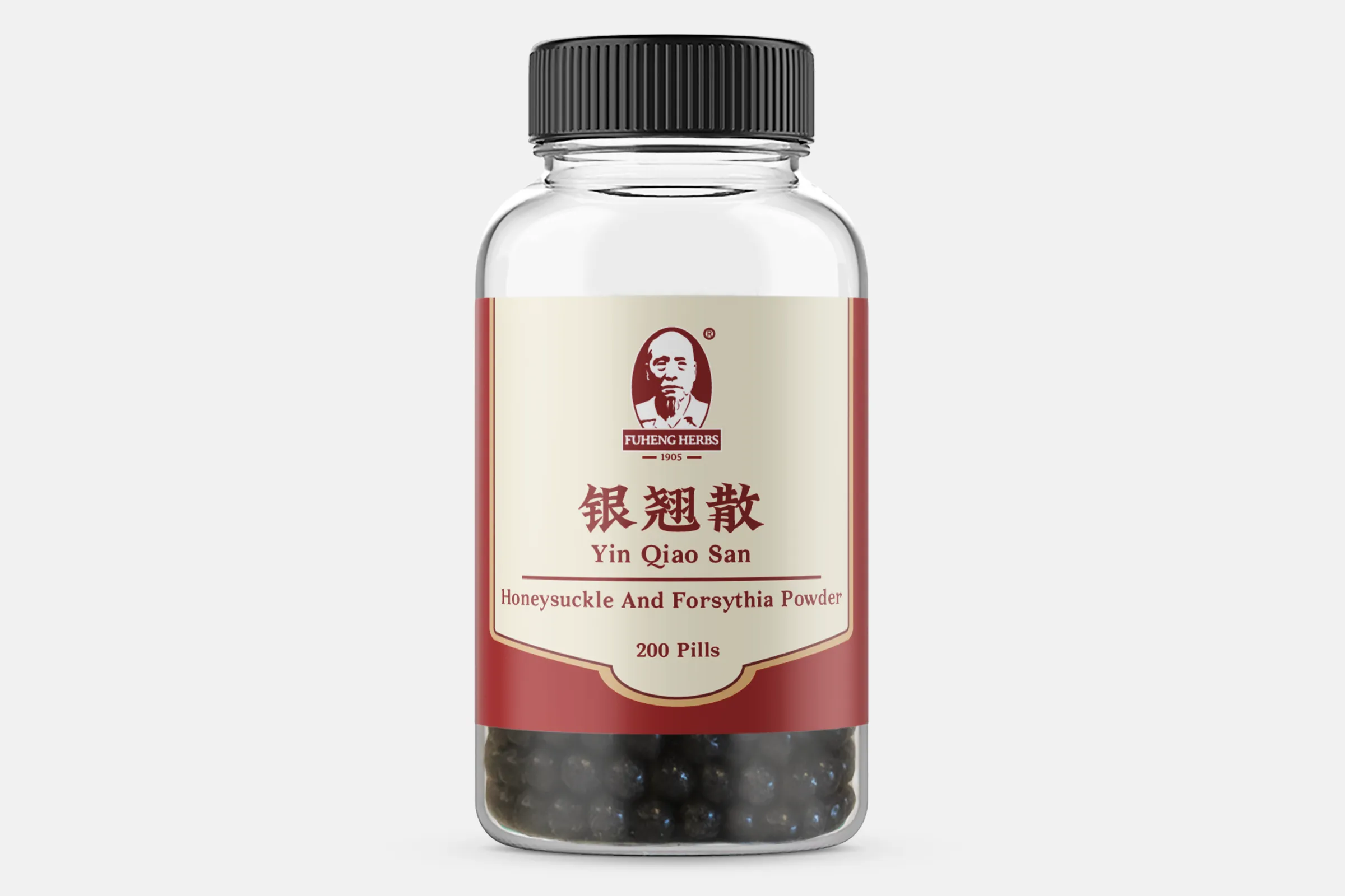 Yin Qiao San - 银翘散 - 丸剂 - Honeysuckle And Forsythia Powder - 200 pills